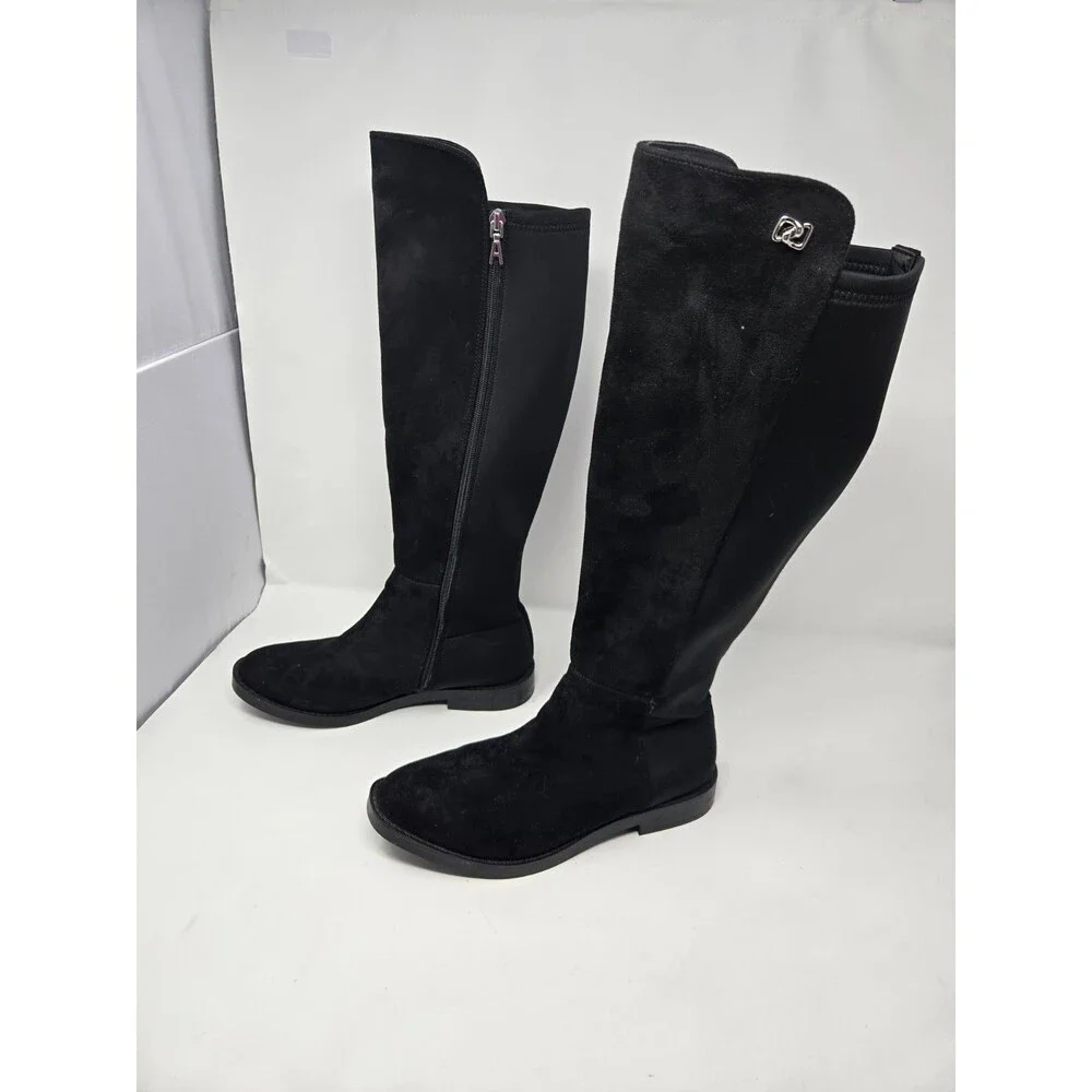 Aerosoles Tierra Women's Knee High Boots Black 8M NWB